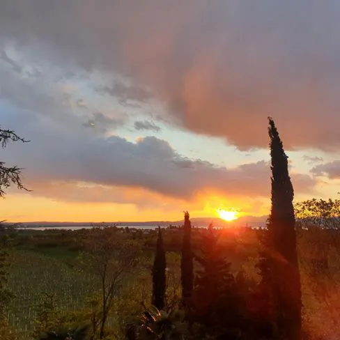 Tramonto a Colà di Lazise